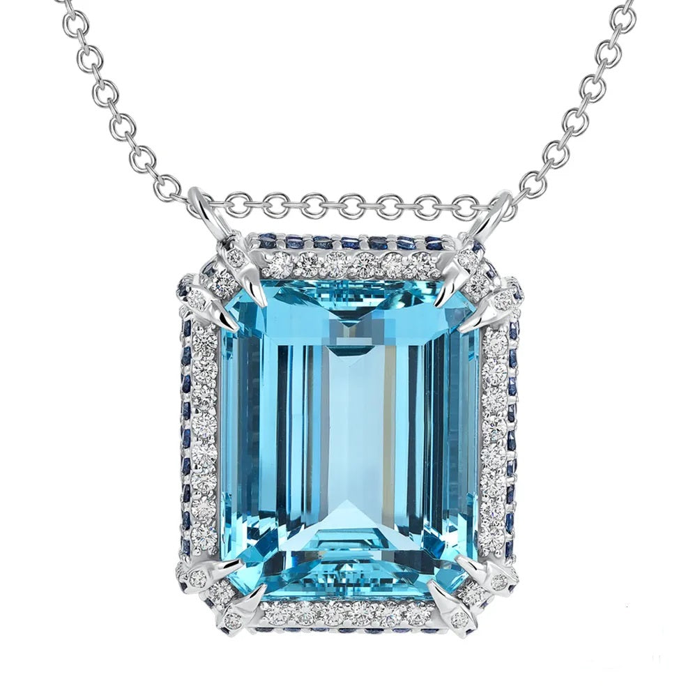 49.52ct Untreated Aquamarine Pendant