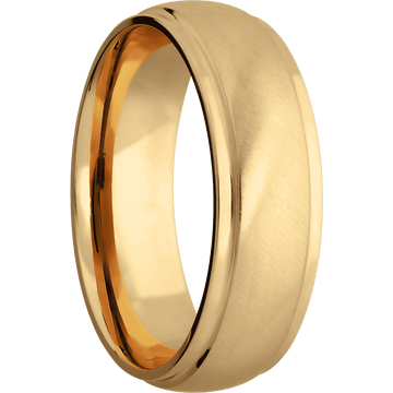 14K Yellow Gold with Anglesatin , Polish Finish