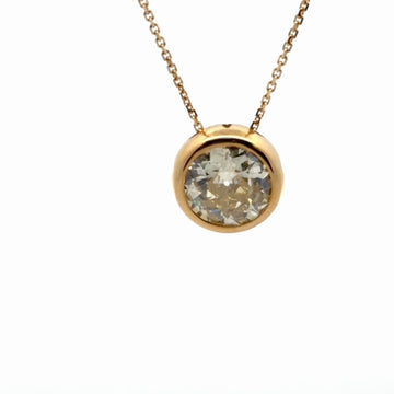 Lady's Estate Diamond Necklace