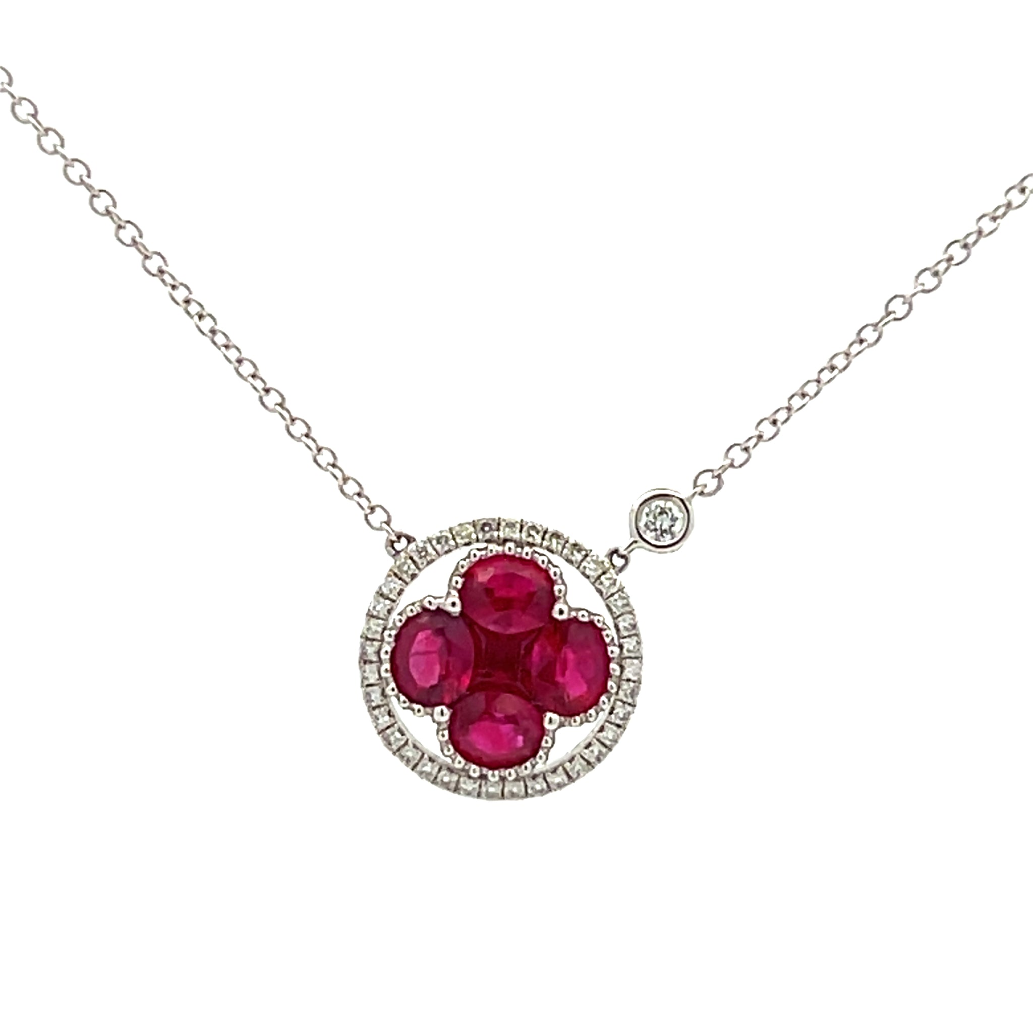 Lady’s Ruby and Diamond Necklace;