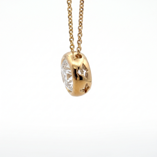 Lady's Estate Diamond Necklace